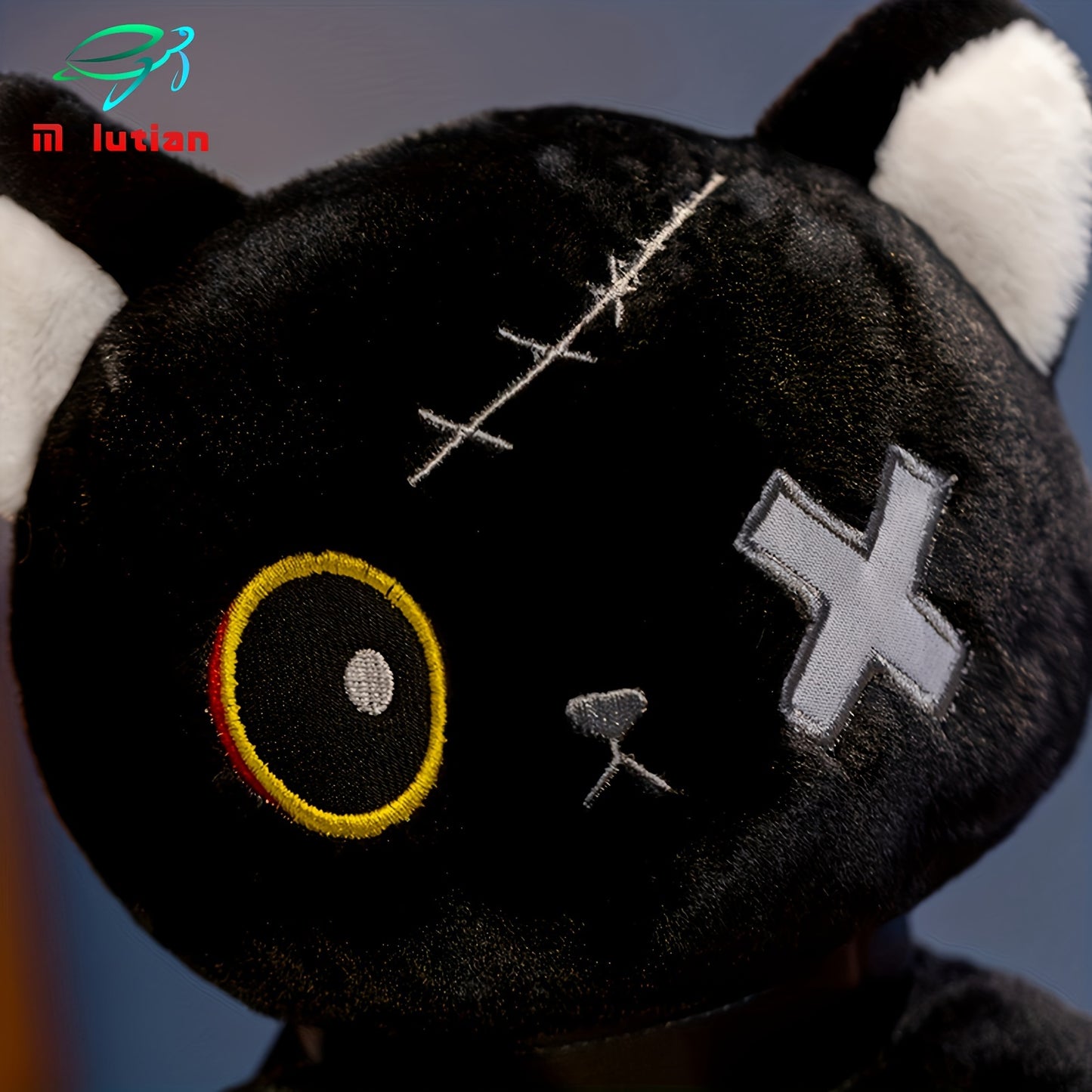 Hex – Gruselige Halloween Katzen Plüschfigur