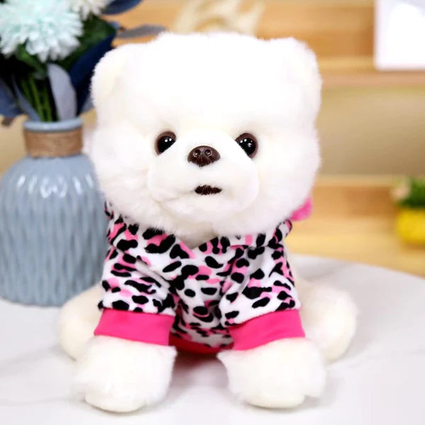 Niedliche Bichon Frise Plüschtiere