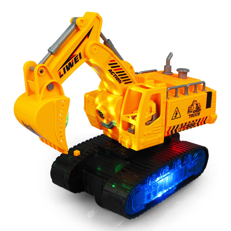 Transformierender disco bagger kinderspielzeug