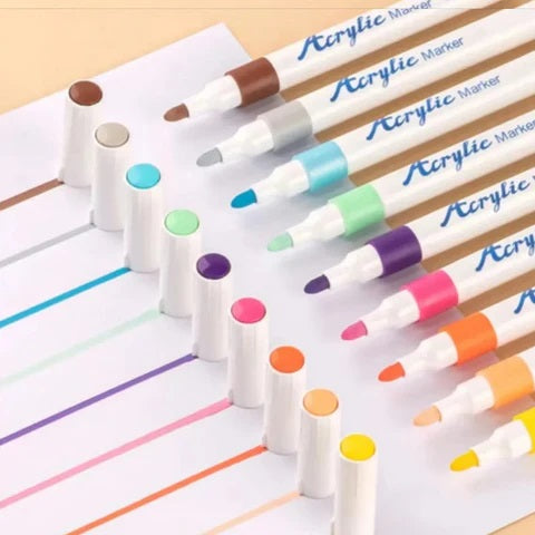 Acrylmarker - buntes abenteuer - acrylmarker