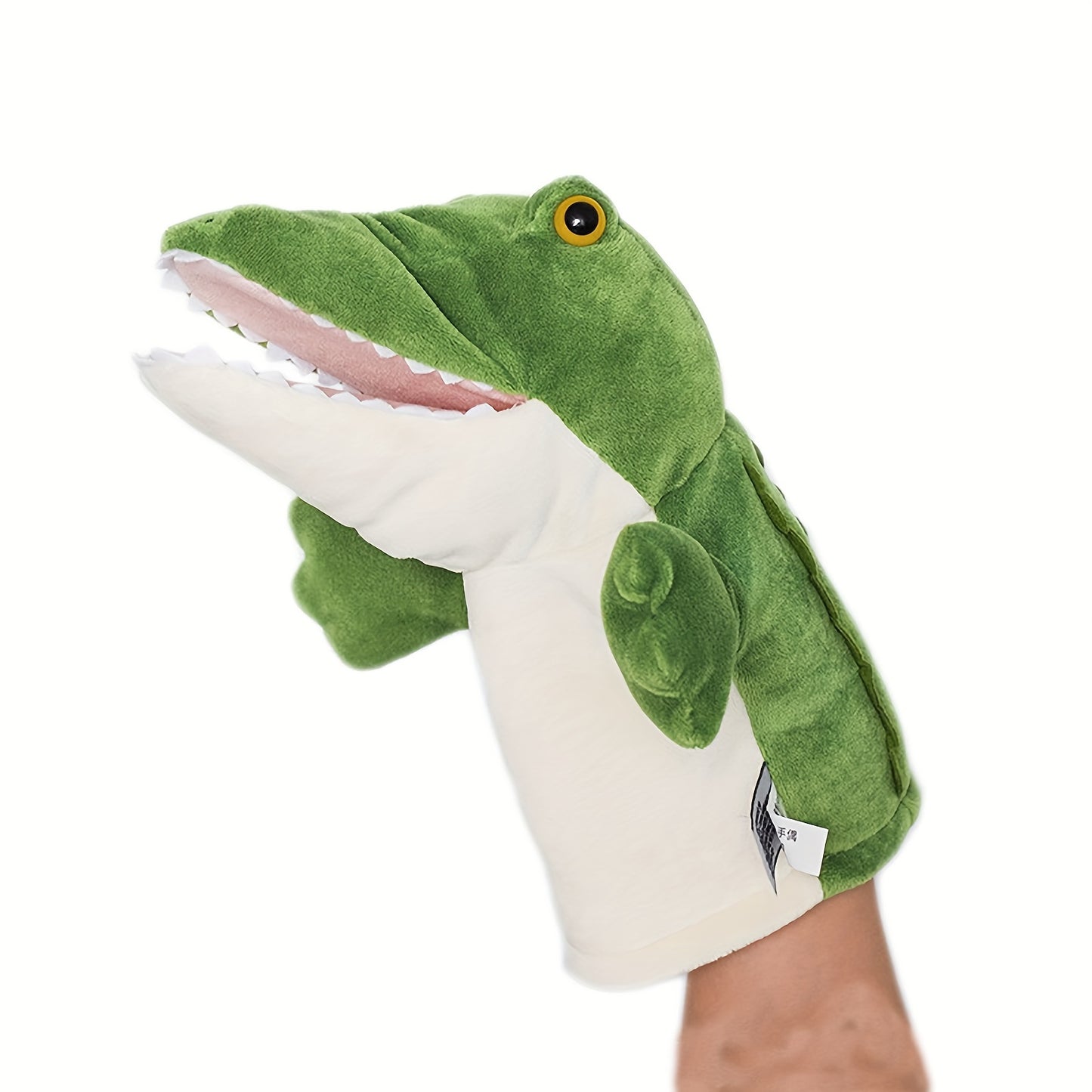 Kuscheltier Krokodil Handpuppe
