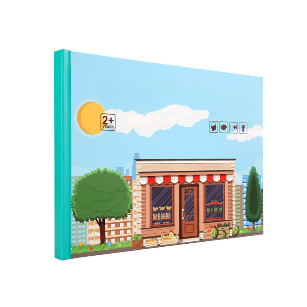 Busybook - montessori beschäftigungsbuch