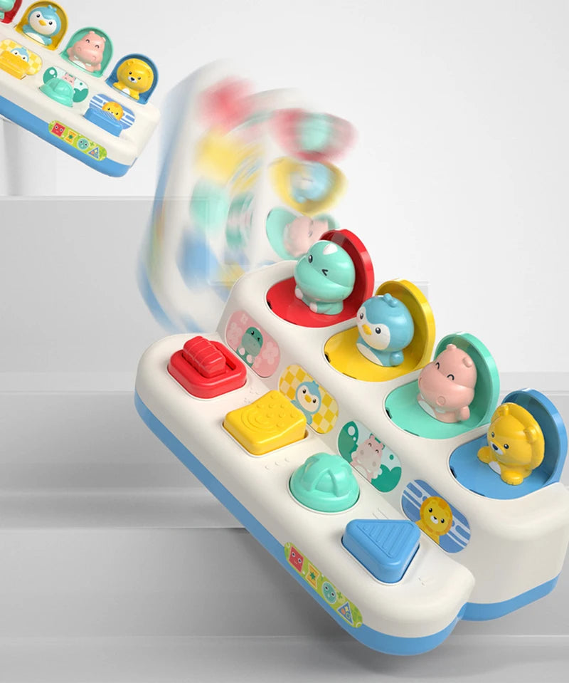 Baby button toy - plopp-spaß - babyspielzeug