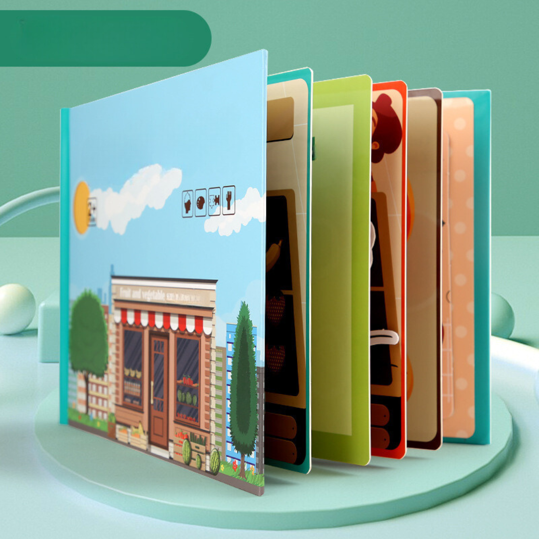 Busybook - montessori beschäftigungsbuch
