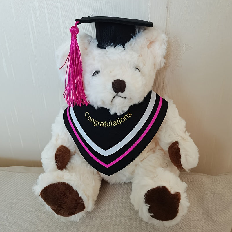 Graduation teddy mit doktorhut
