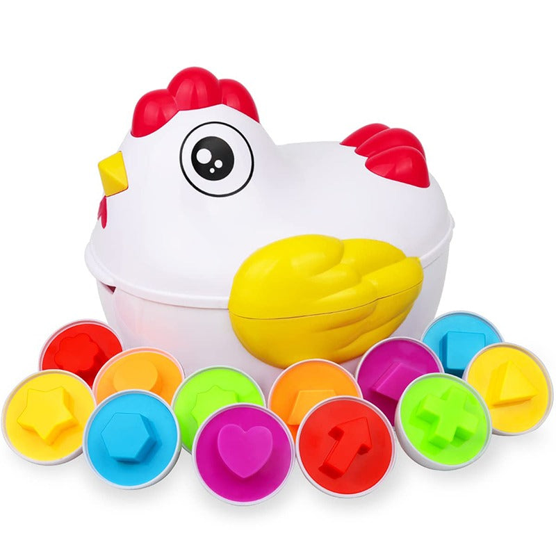 Egg Puzzle | denkspiel für kinder - kreativer eierkarton