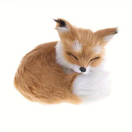 Schlafender Fuchs Plüschtier