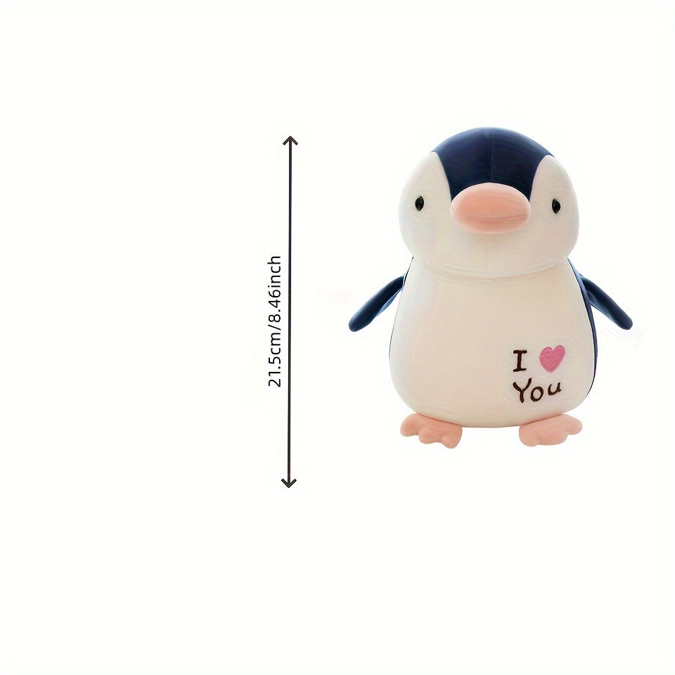 Süßer Herz Pinguin Plüschspielzeug
