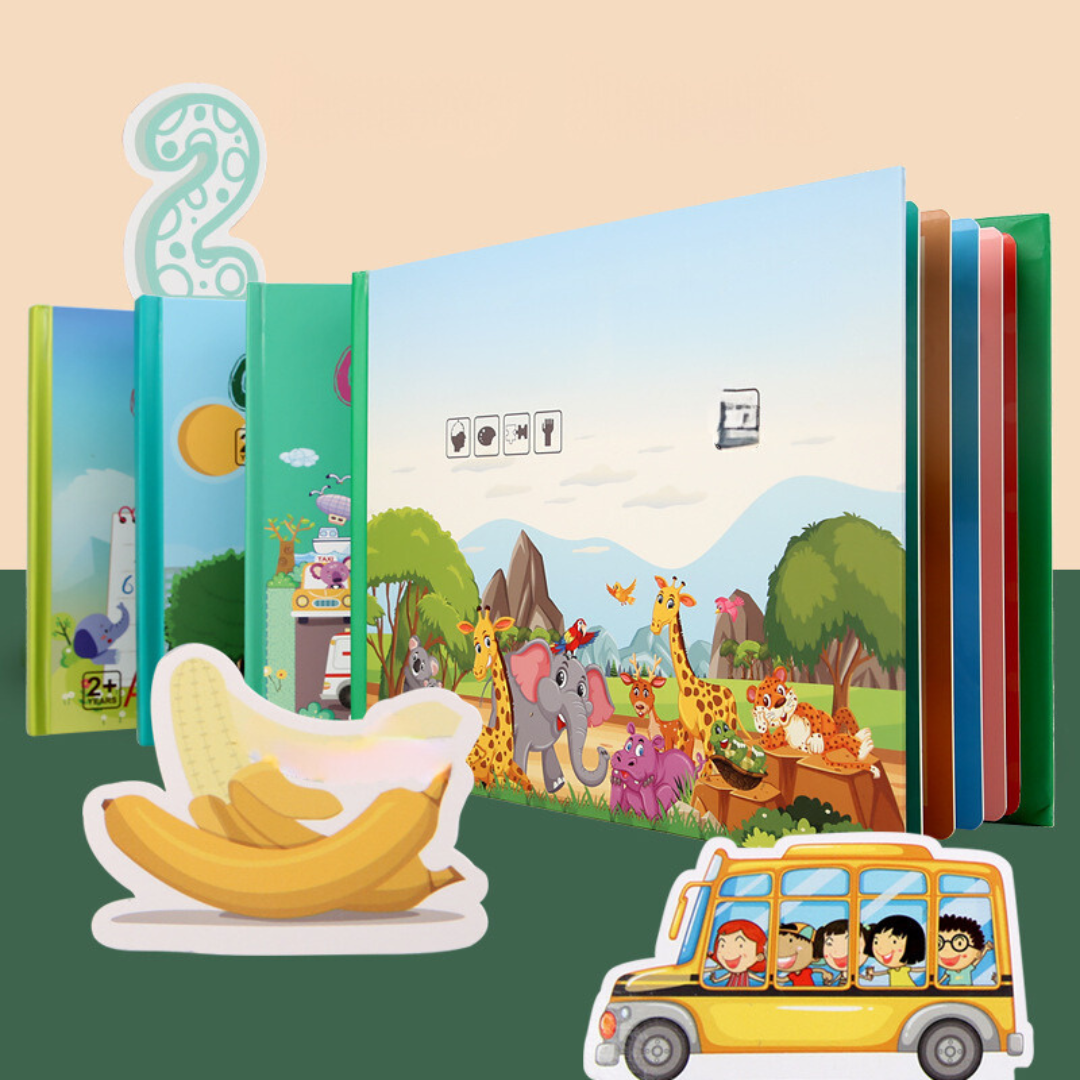 Busybook - montessori beschäftigungsbuch