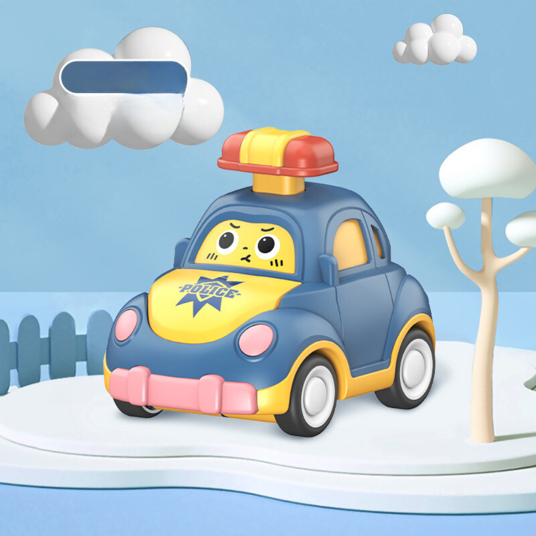 Kleine abenteuer-autos – drücken und fahren