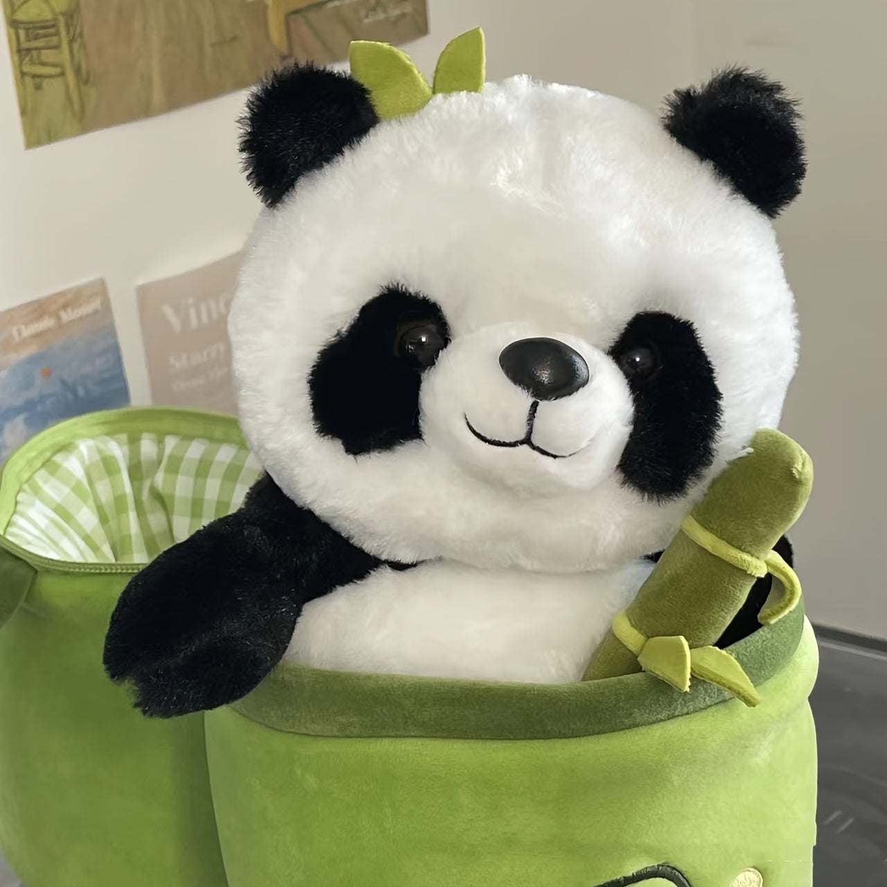 Bambus Panda Plüschspielzeug