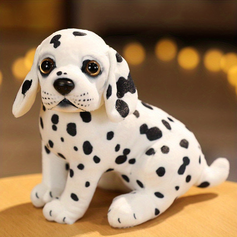 Realistische Hund Plüschfigur