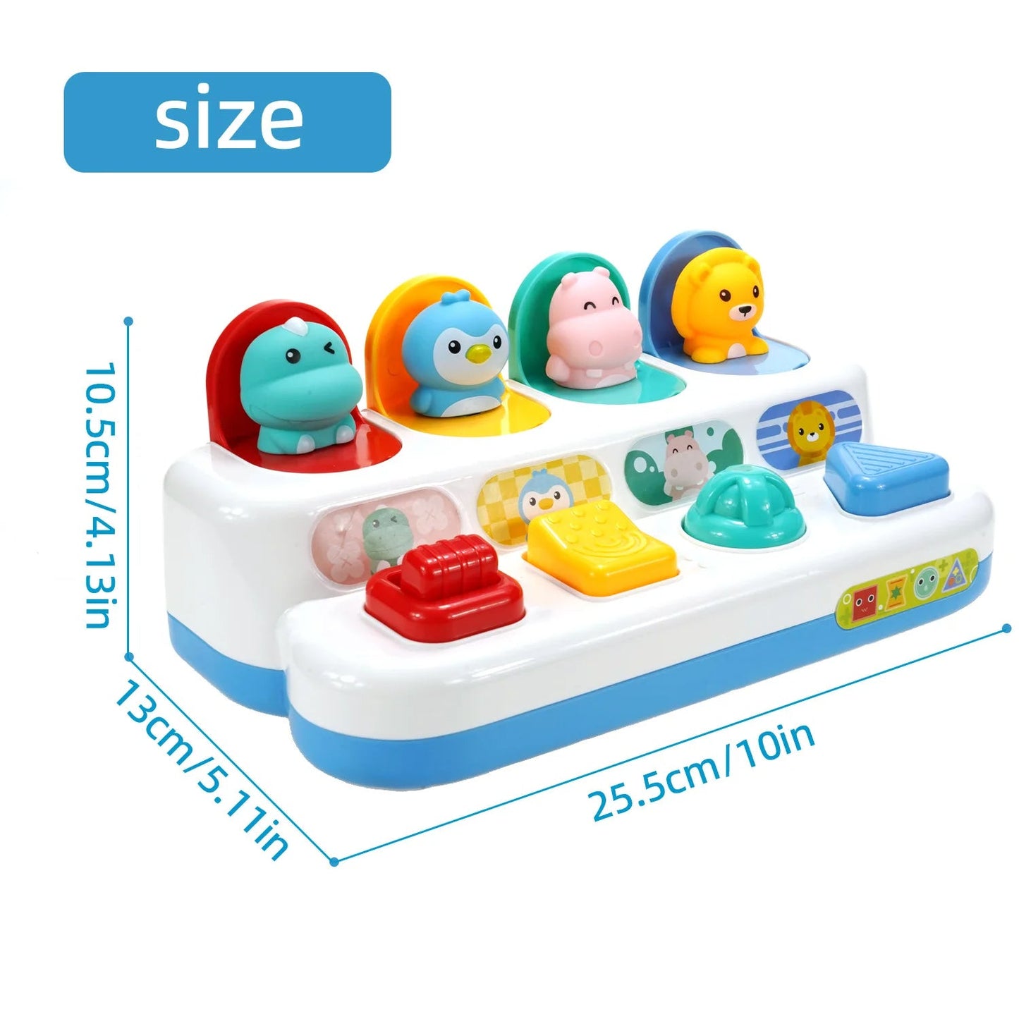 Baby button toy - plopp-spaß - babyspielzeug