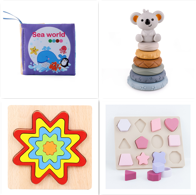 Koala cubes - zahnfreundlicher turm - zahnungsspielzeug