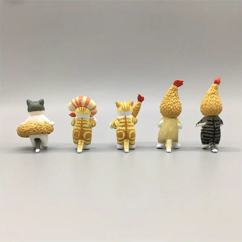 5 Stück Tempura-Garnelen-Katzenspielzeuge