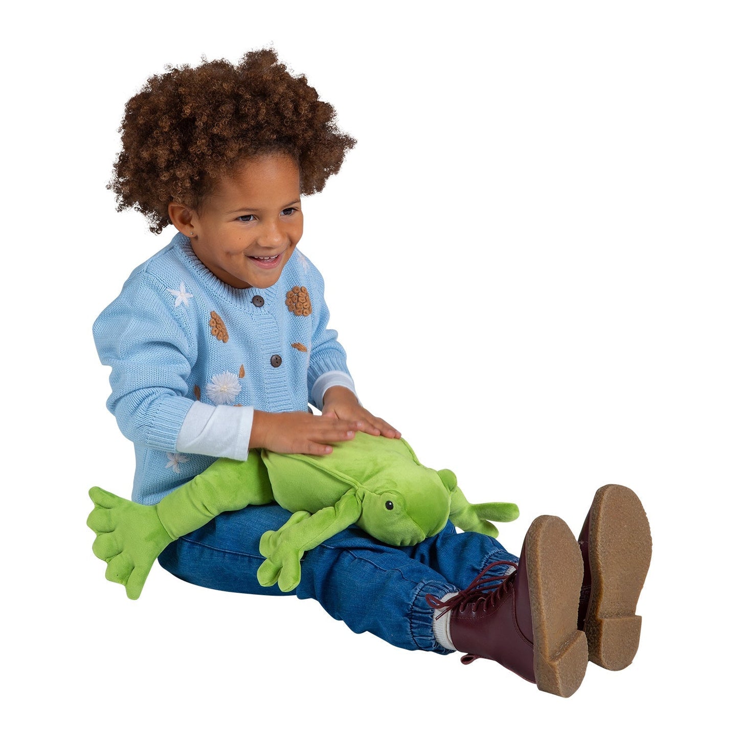 Lebhafter Grüner Frosch