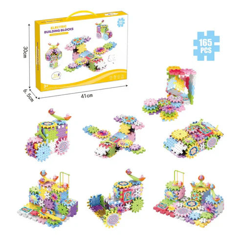 Spinblocks – rotierendes montessori-bausteinspielzeug