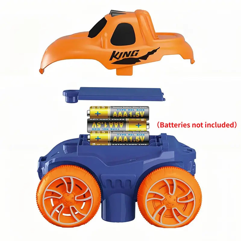 LED-Rennauto-Set - Flexible Rennstrecke für Jungen