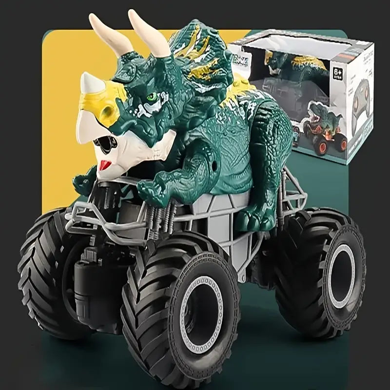 RC Dinosaurierauto - Licht, Sound, Sprühfunktion!