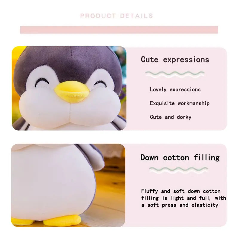 Pinguin plüschkissen - Niedlicher kuschelfreund für groß und klein!