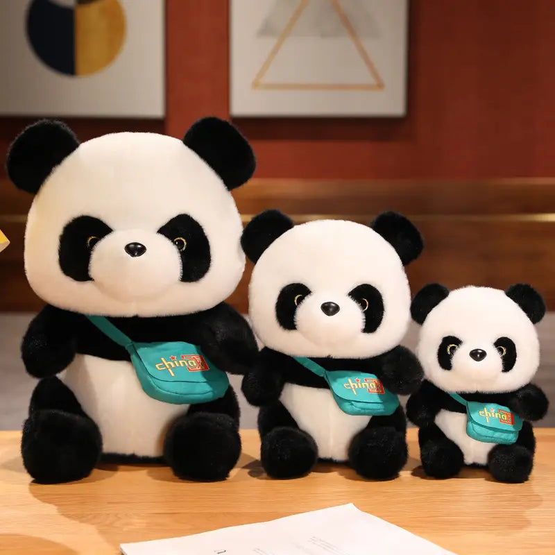 Chinesische Panda-Puppe - Geschenk für Freundin