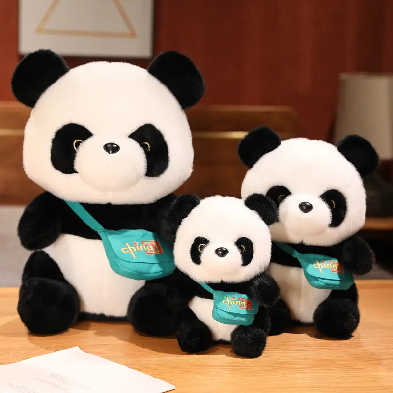 Chinesische Panda-Puppe - Geschenk für Freundin