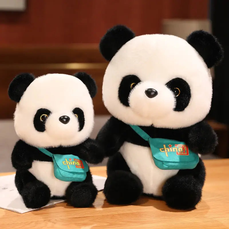 Chinesische Panda-Puppe - Geschenk für Freundin