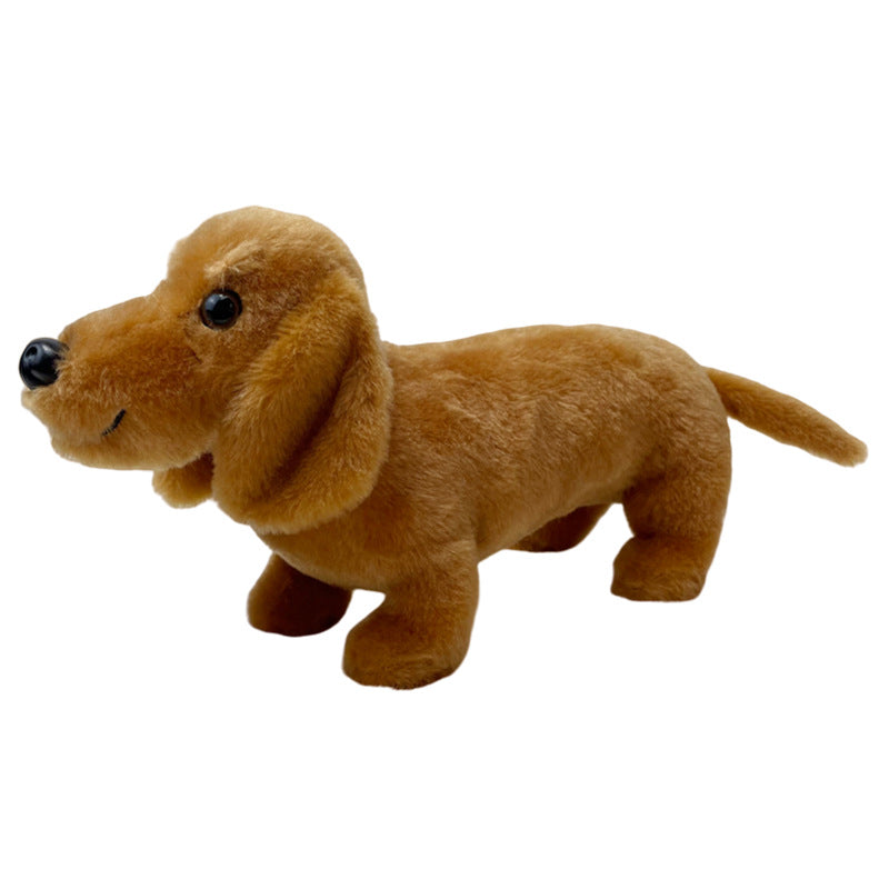 Dackel - Plüschpuppe