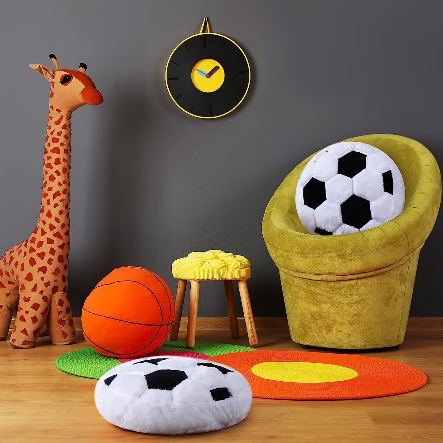 Fußball Plüschkissen