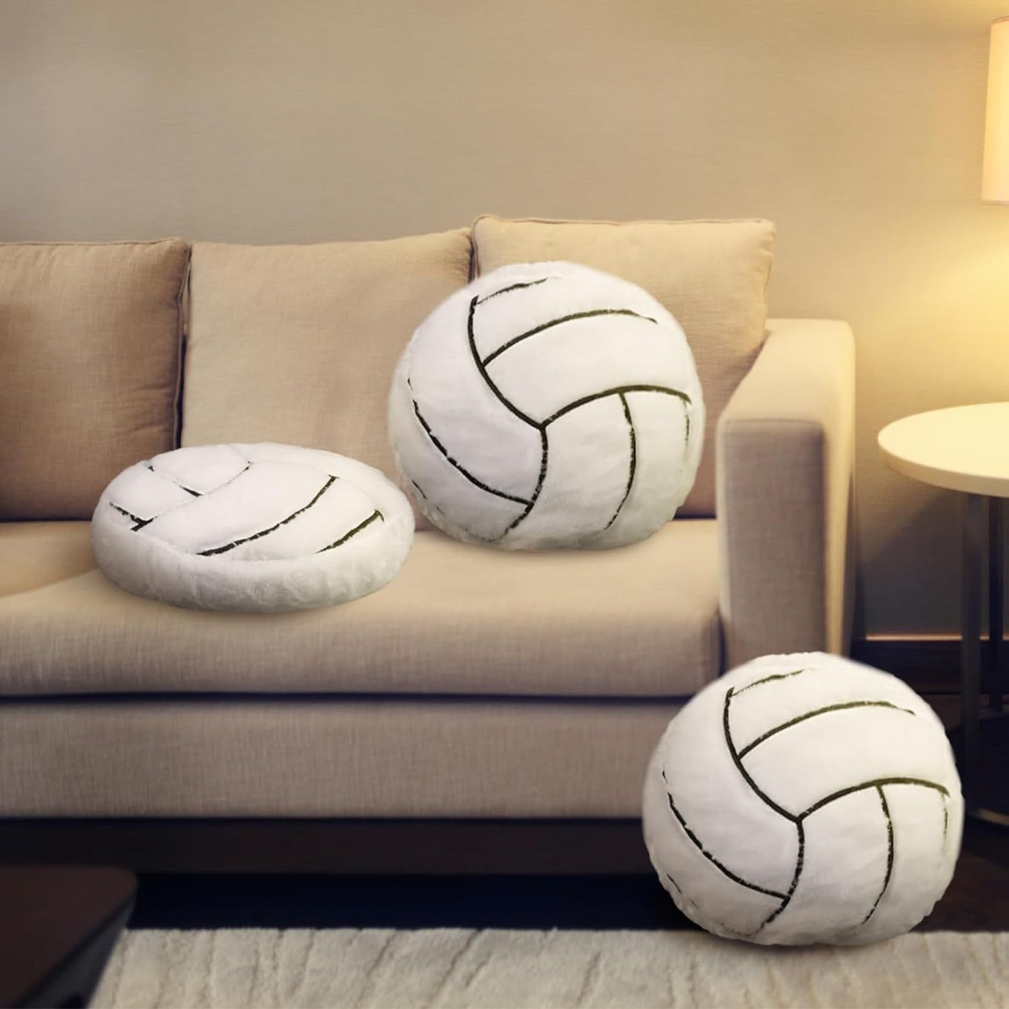 Volleyball-Baseball-förmiges Kissen