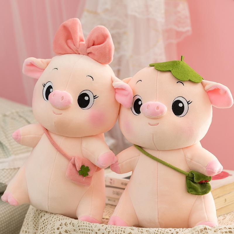 Niedliches Schweinchen Plüschtier Rosa