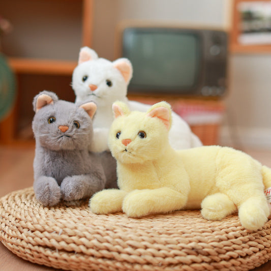 Weiches Katzen Plüschtier
