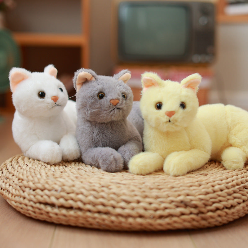 Weiche Katzen Plüschspielzeug