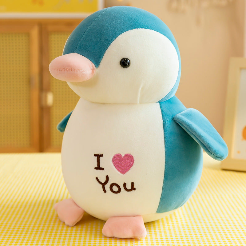 Süßer Herz Pinguin Plüschspielzeug