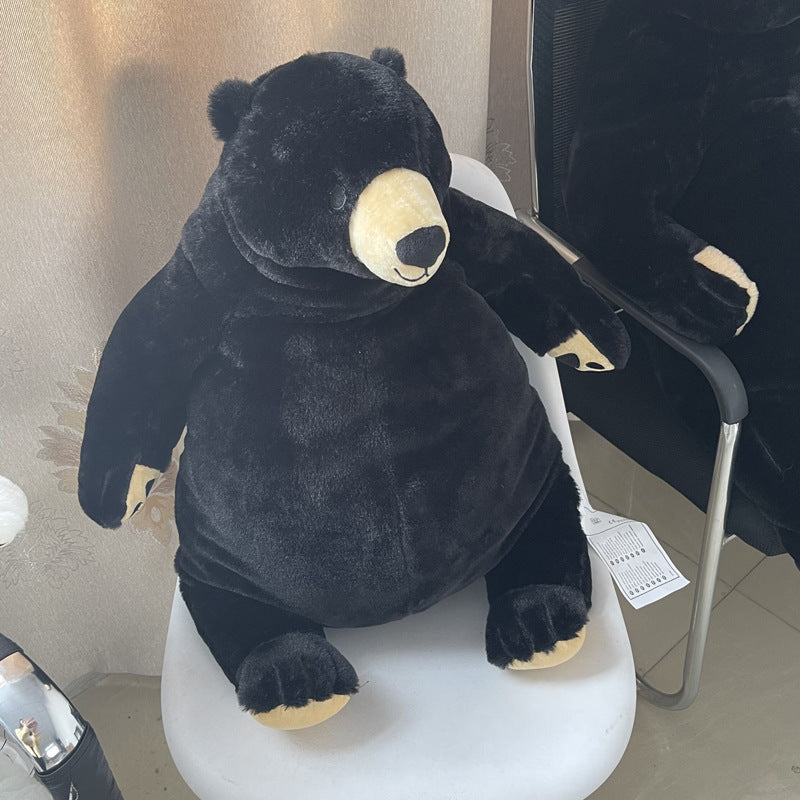 Großer Plüsch-Teddybär-Kissen