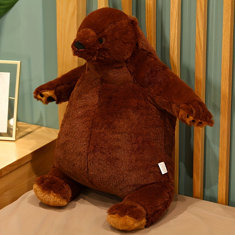 Großer Plüsch-Teddybär-Kissen