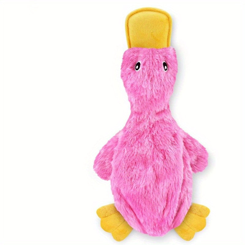 Quitschendes Hundespielzeug - Plüsch, Rosa