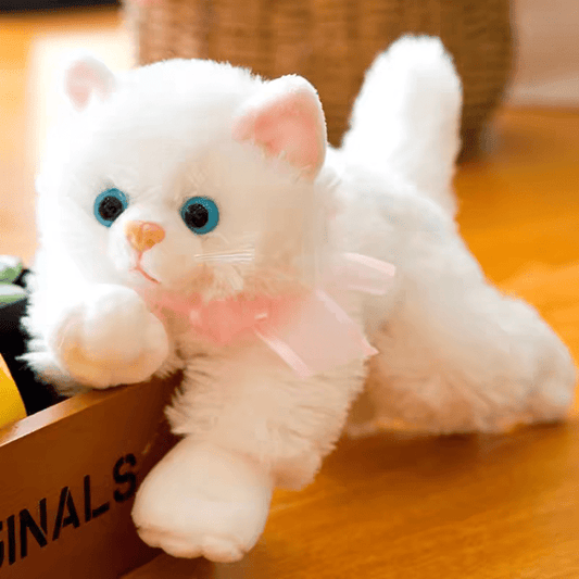 Süße simulierte Katzenpuppe - Plüschspielzeug Kuschelweiches Stofftier