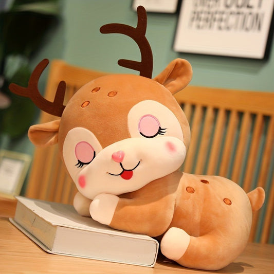Rudolph – Kuscheliges Braun Weihnachts-Rentier