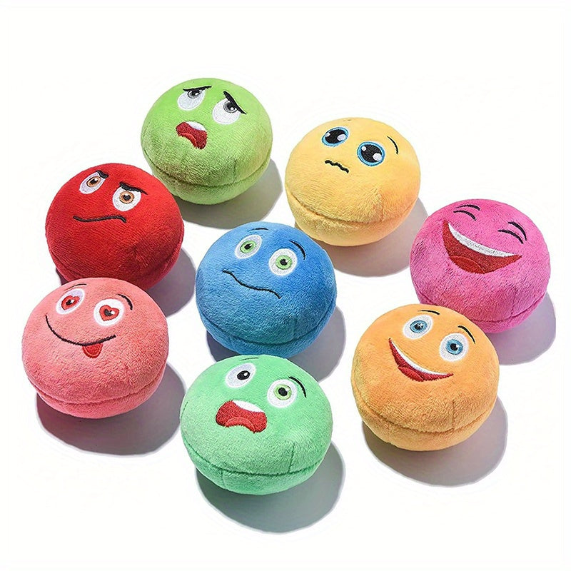 Emojis - Quietscher Hundespielzeug 8er Pack