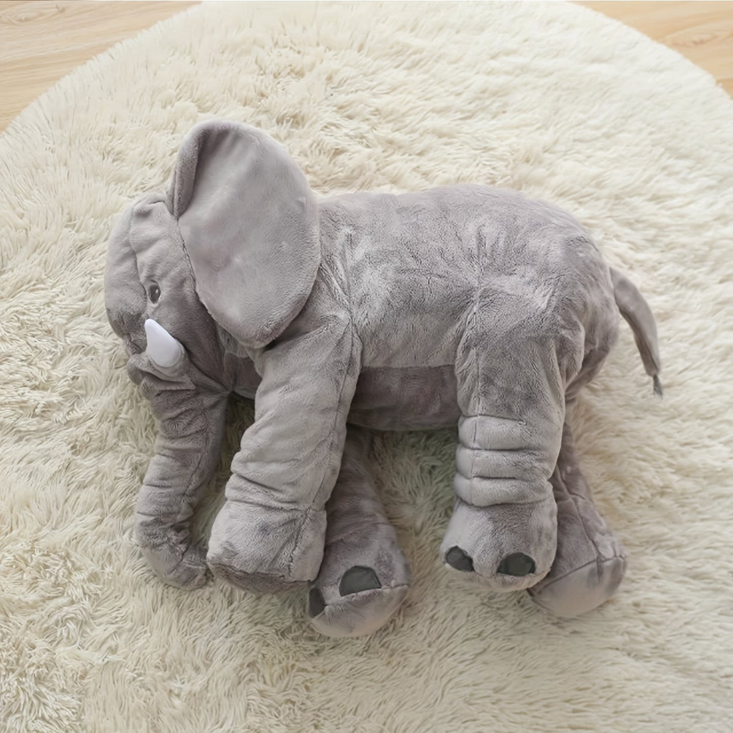 Grauer Elefant - Weiches Plüschtier