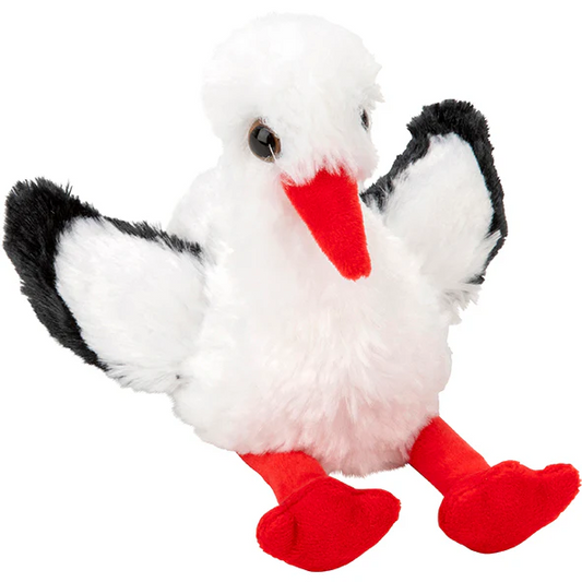 Storky flauschiger plüschstorch