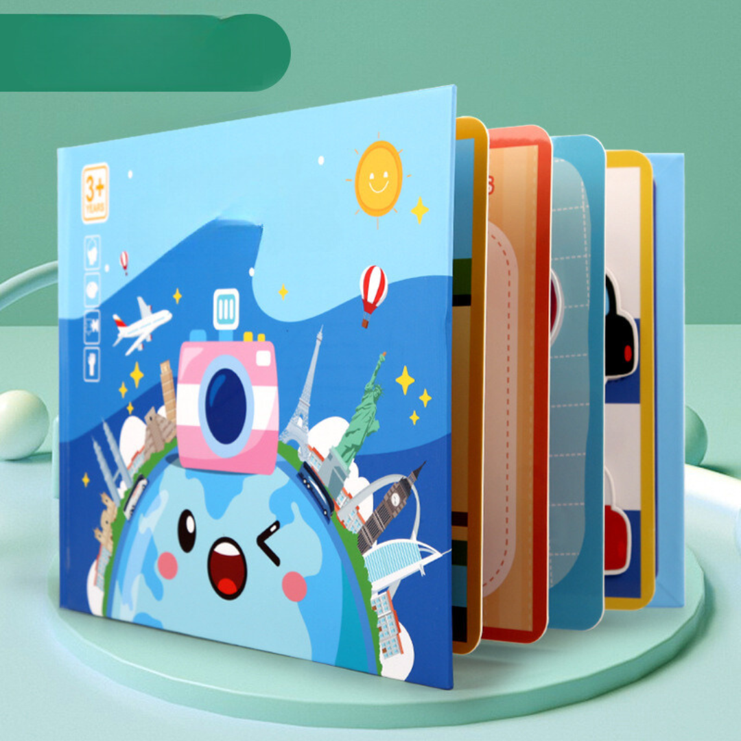 Busybook - montessori beschäftigungsbuch