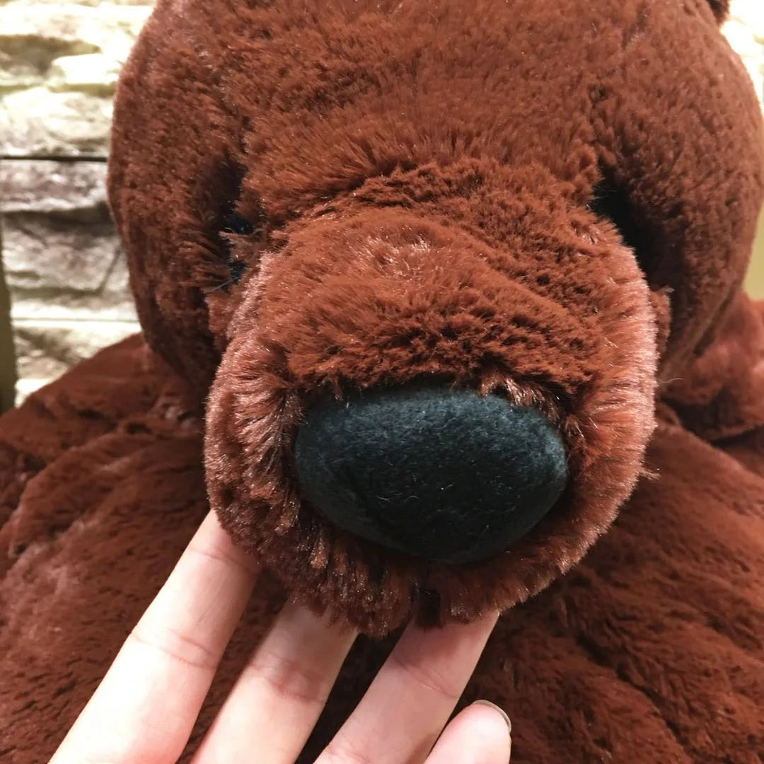 Gemütlicher Bärenfreund Kuschelkissen