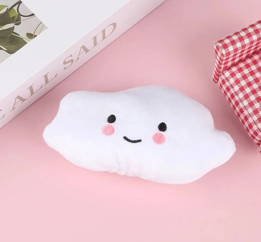 Schwebendes Kuschelwölkchen