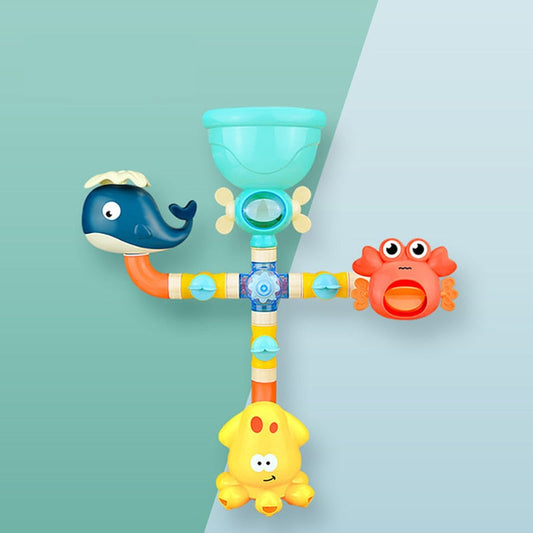 Bath buddies - badespaß mit spritzenden freunden - badespielzeug