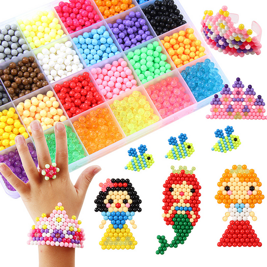 Water Fuse Beads - retroperlen - wasserperlen