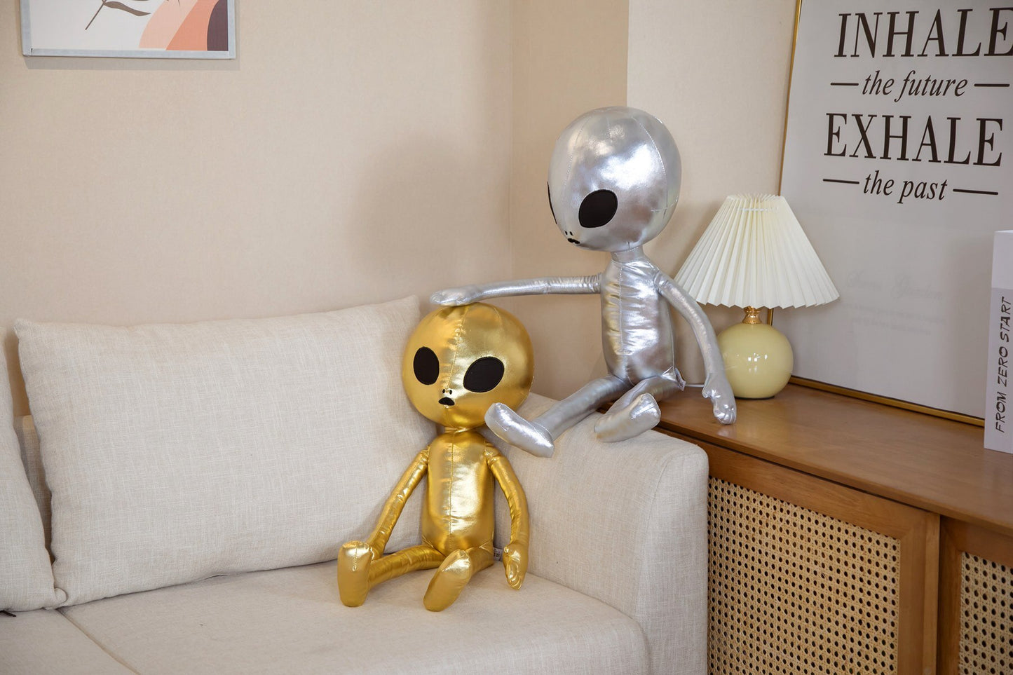 Alien rucksack plüschtier