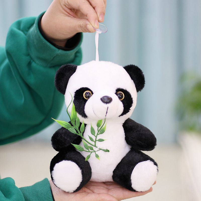 Panda Plüschtier mit Baum