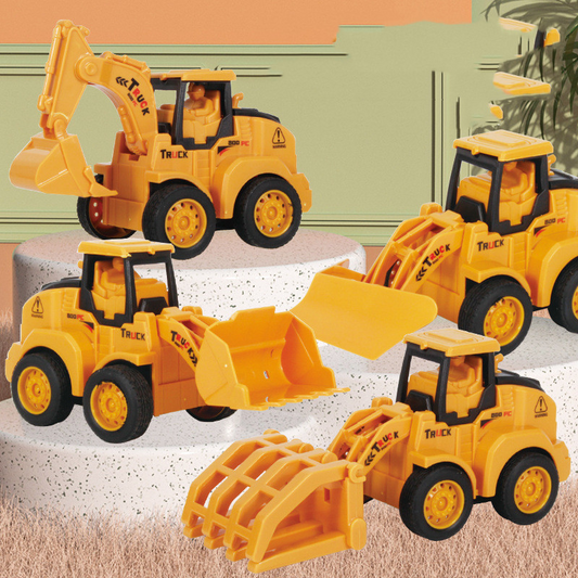 Construction Toy - kleine ingenieure in aktion - spielzeugbagger